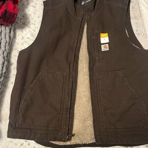 Carhartt Dark Brown Utility Vest